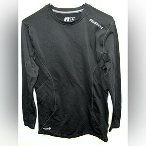 Russell Athletic Men's Black Performance Long Sleeve Tee